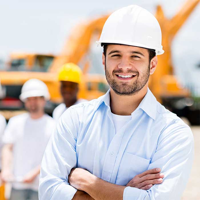 Mahad Engineering Services team delivering excellence in construction projects