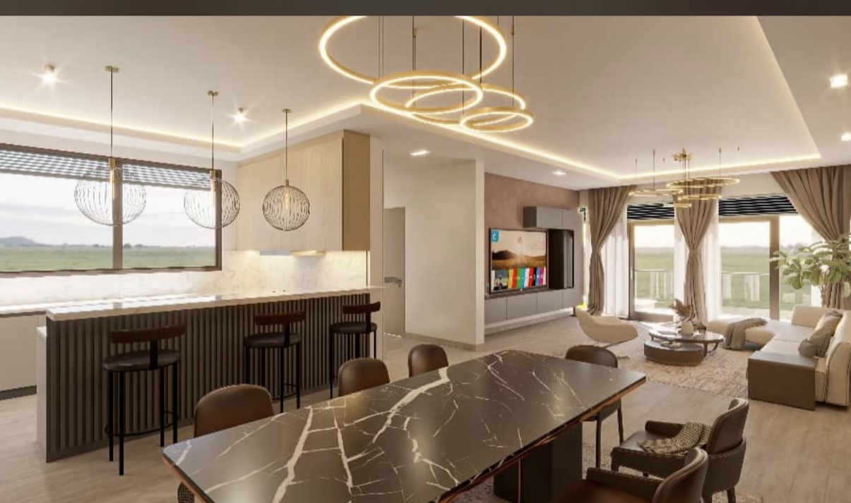 Modern Luxury Living Room Kampala